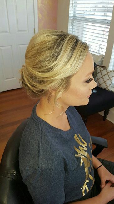 Headed to my bridal shower.