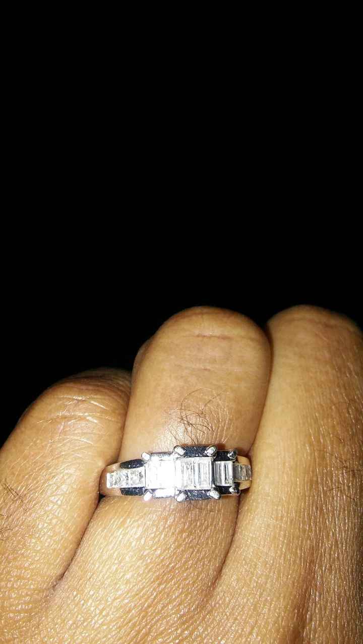 I feel whole again!. . . time for another ring post