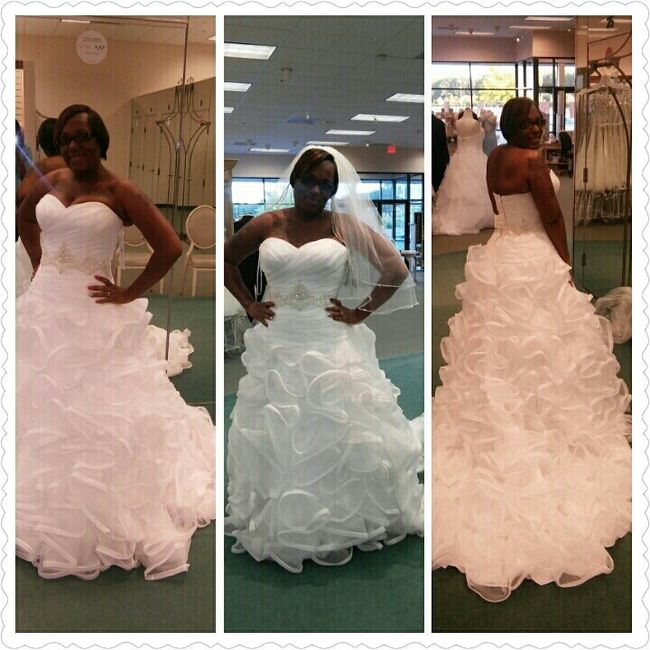 My dress is in!!!