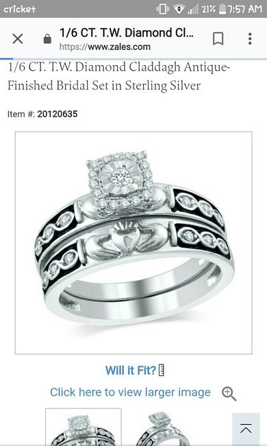  Looking for Celtic wedding rings. - 1