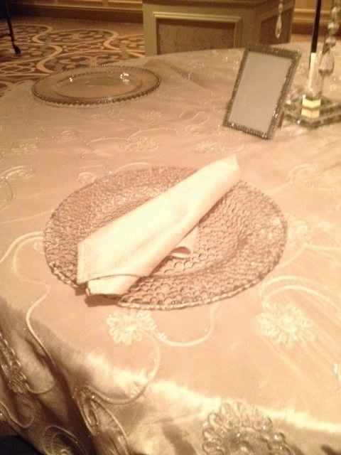 Table Showing at Venue yesterday!!!!!  Pics!!!