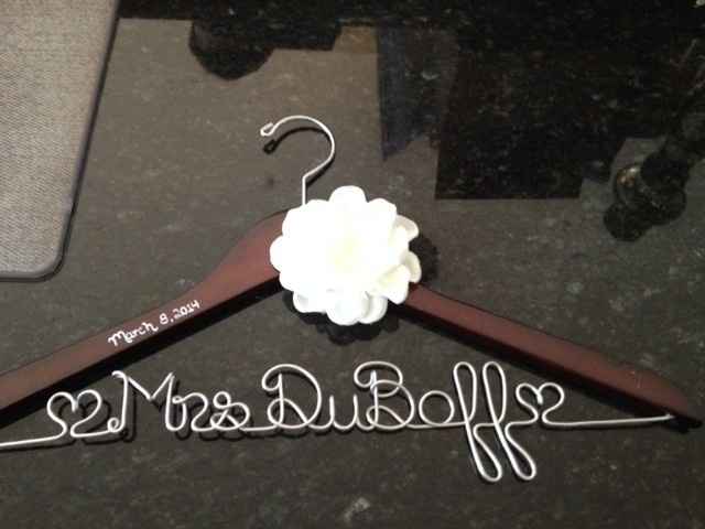 Look what came in the mail today - MY HANGER!