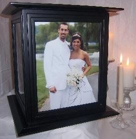 What are you guys using to collect cards at the reception?
