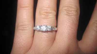 Might be rude to ask but how many CT's is your engagement ring? What is average?