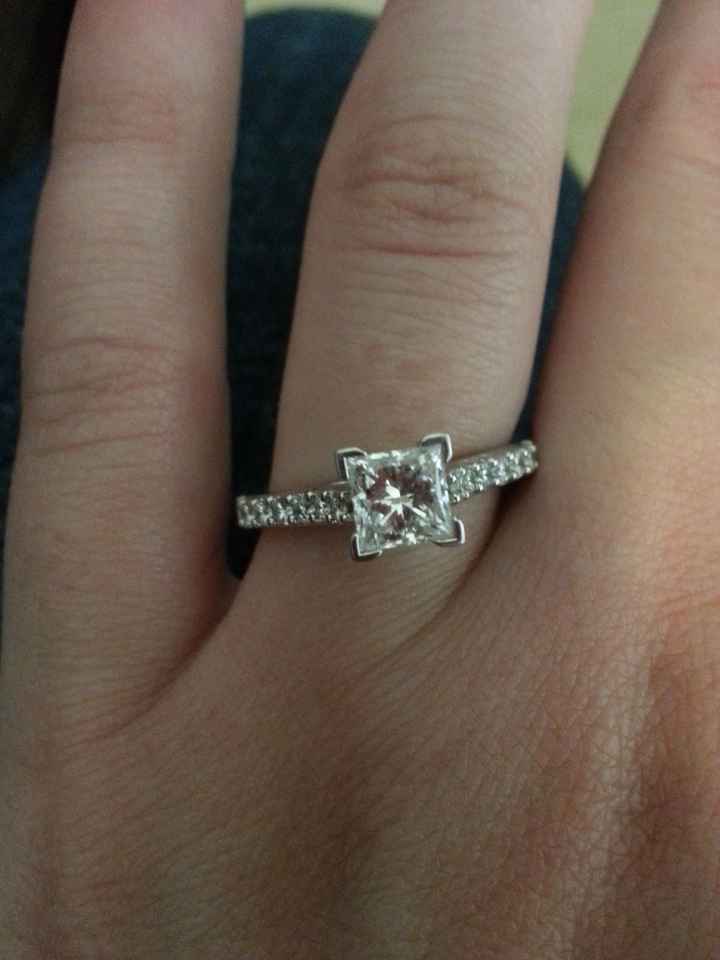 SPINOFF: Whether you like your engagement ring or not, let's see them!