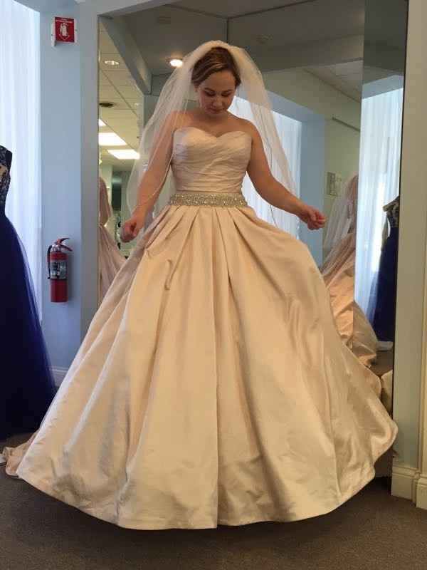 I think I found my dress today!!!!