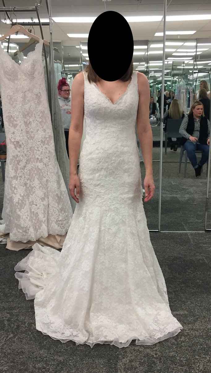 Changing straps on wedding dress outlet