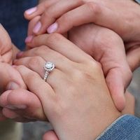 New engagement ring- show me your rings!