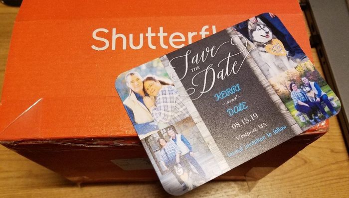 Help me decide, please Save the Dates vs photos used - 1
