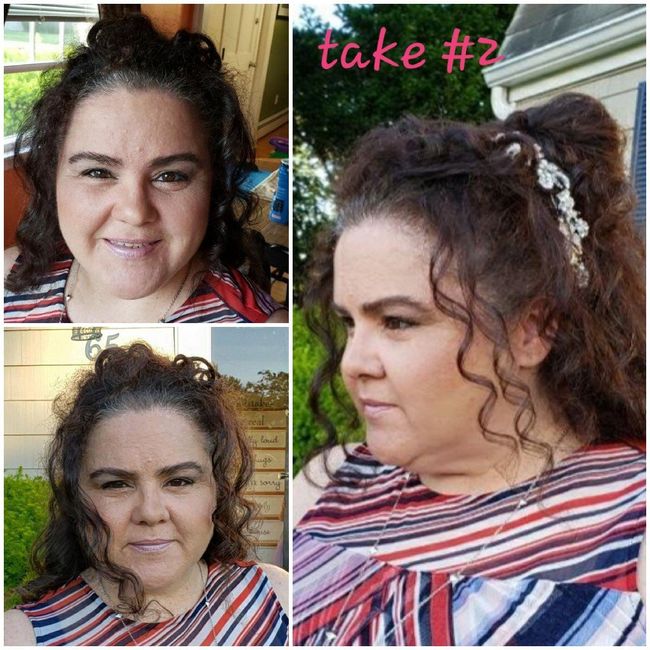 Hair and makeup trial 3