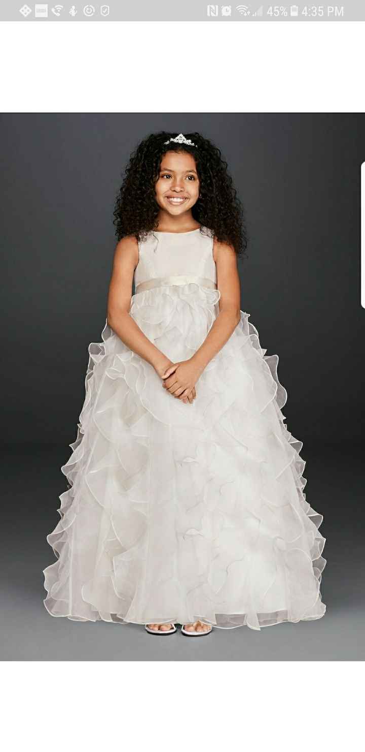  Flower girl dress - 1