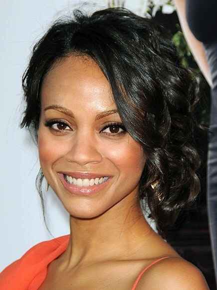 Curly hair updo suggestions