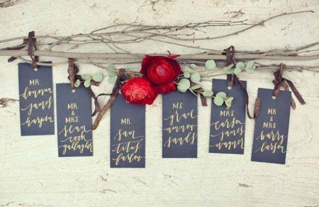 Escort Card Table/Seating Chart