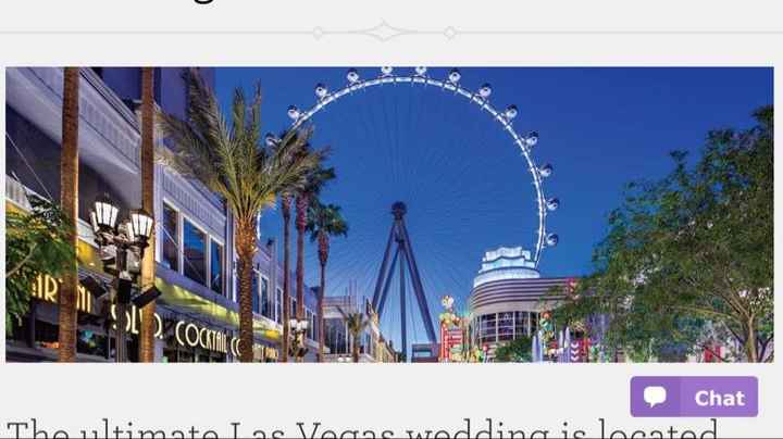 High Roller wedding in Vegas?