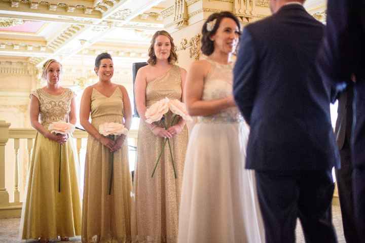 I was saying my vows at this point... I cried through the entire ceremony