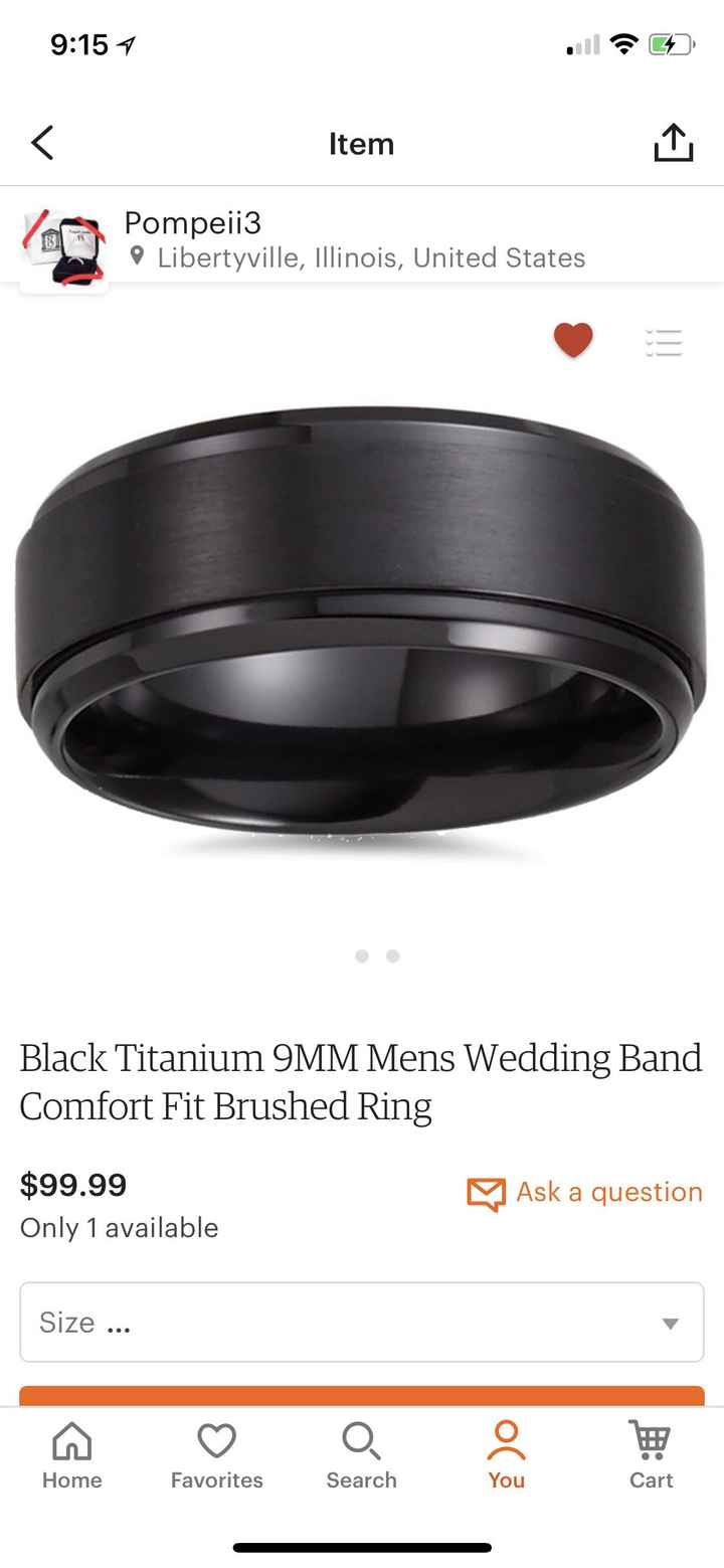 Etsy Wedding Rings? - 1