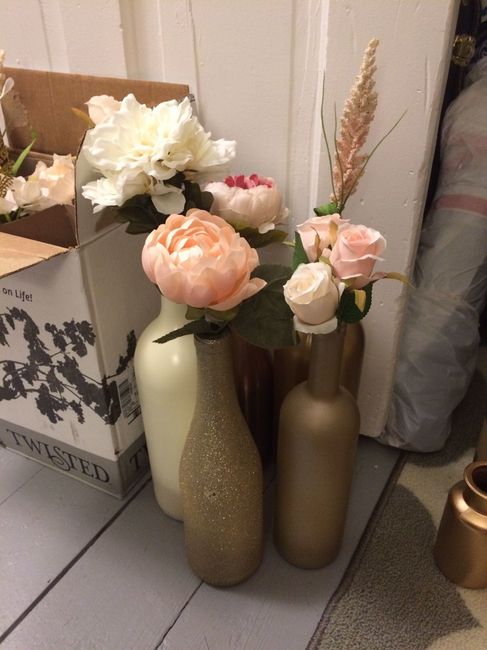 DIY centerpieces -- opinions!