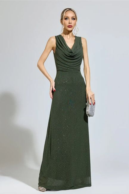 Green Bridesmaid dresses - 1