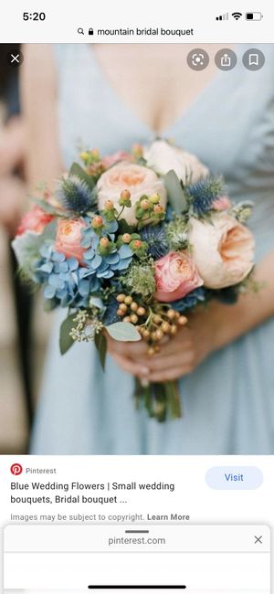 How big is your bouquet going to be? - 1