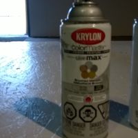 Tip for Spraypainting Bottles