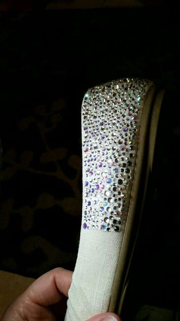 Silver flat shoes - 1