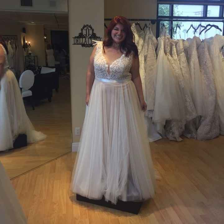 did u show your partner pics of the rejected dresses? (update: show us your rejects!)