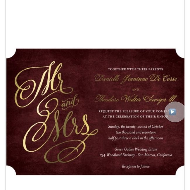 Help my invite indecisiveness please