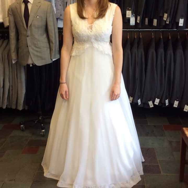 Mom's wedding dress