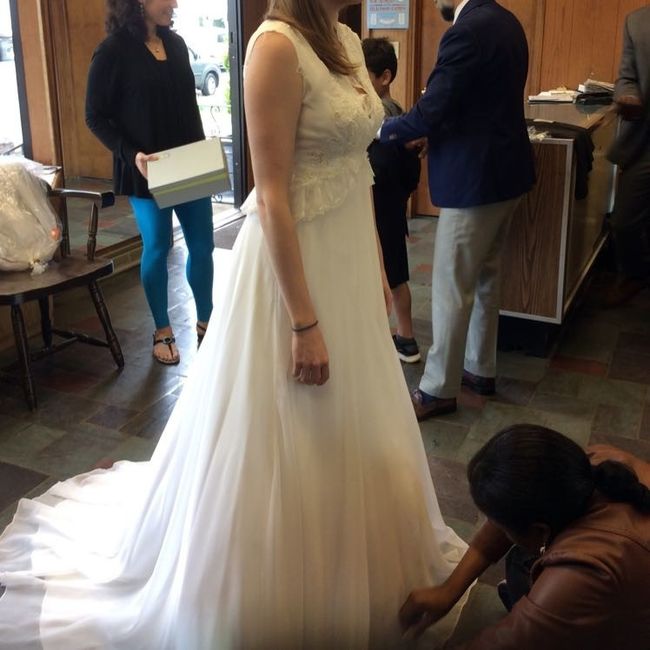 Mom's wedding dress