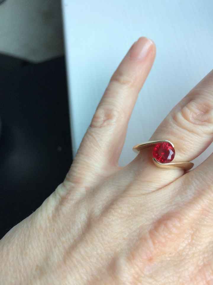 Show me your non-traditional rings!