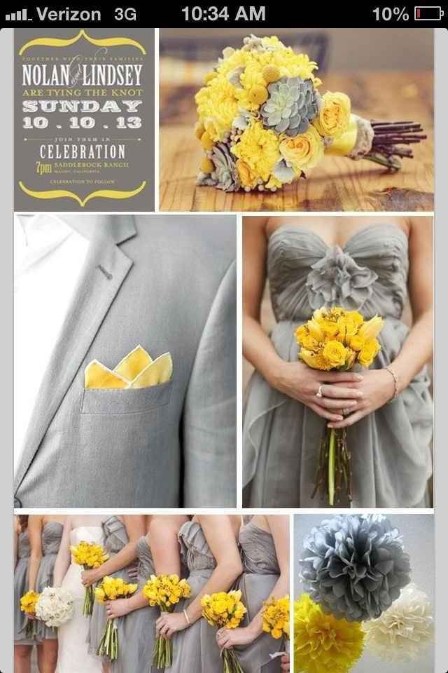 Show us your wedding colors!