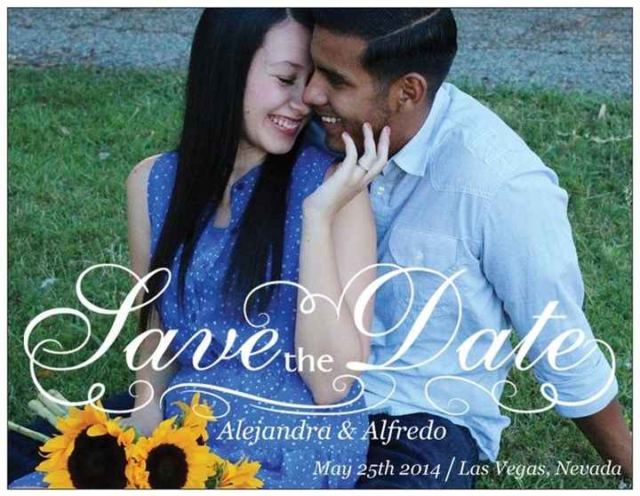 What do you think of my Save the Date?