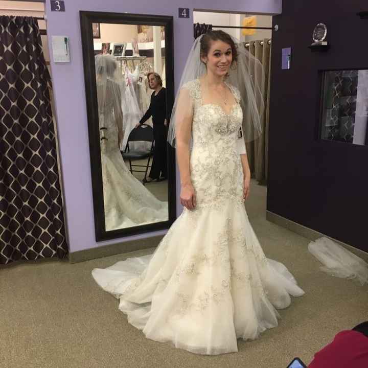 Which dress do y'all like better?