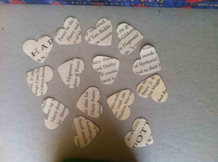My DIY Harry Potter confetti **PICS**