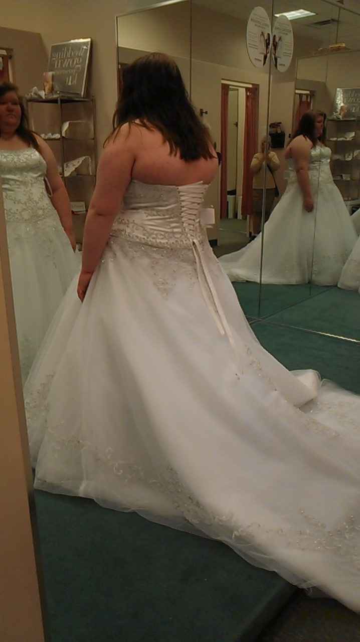 First dress alterations appointment