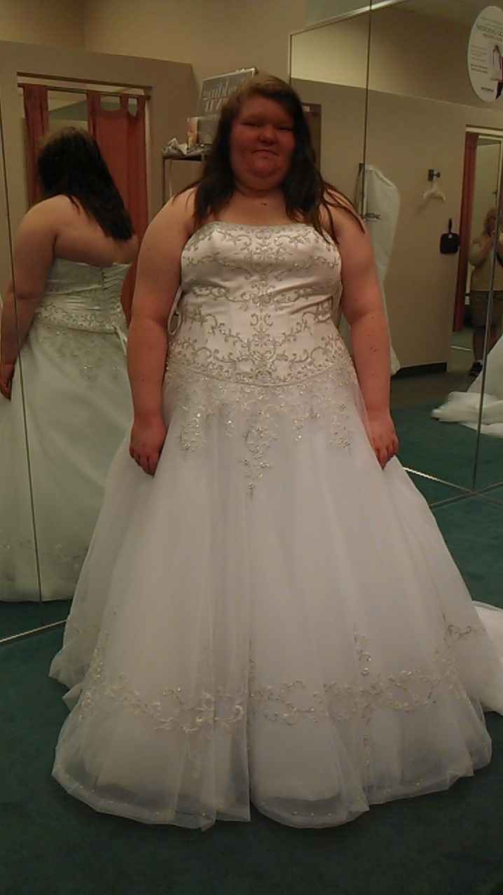 First dress alterations appointment