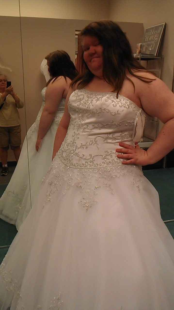First dress alterations appointment
