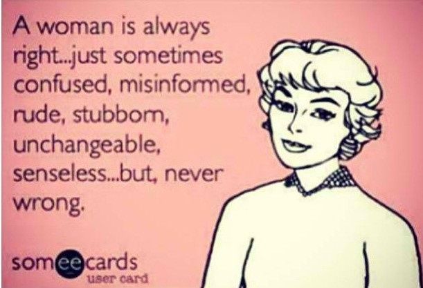 Is your guy "always" right?