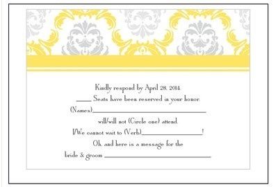 RSVP set-up?