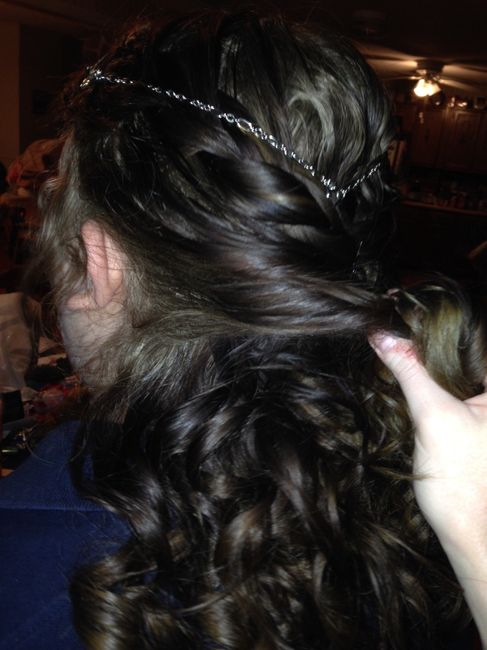 Hair poll--Up or down?