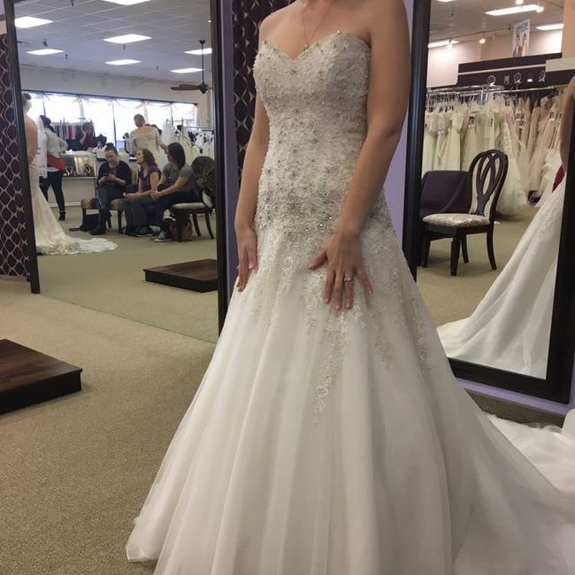 Which dress do y'all like better?
