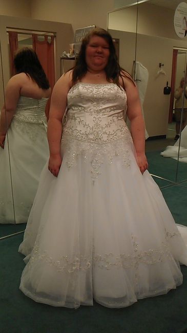 First dress alterations appointment
