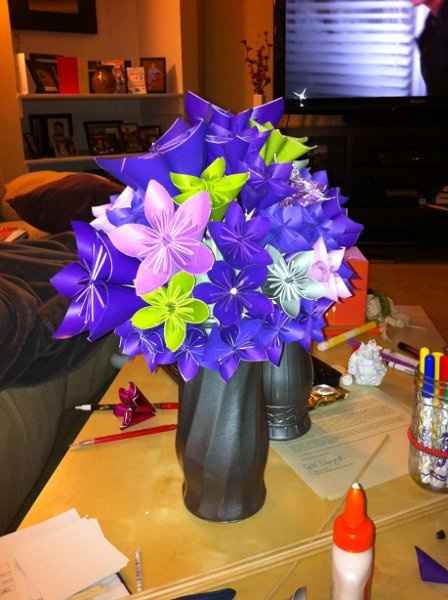 something more? flower progress