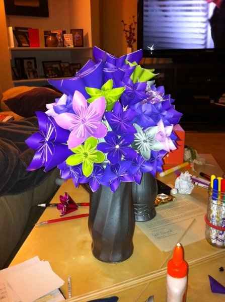 I have all of the centerpieces done.....