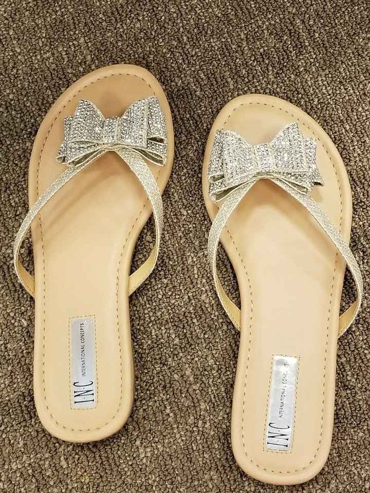I bought my wedding shoes!