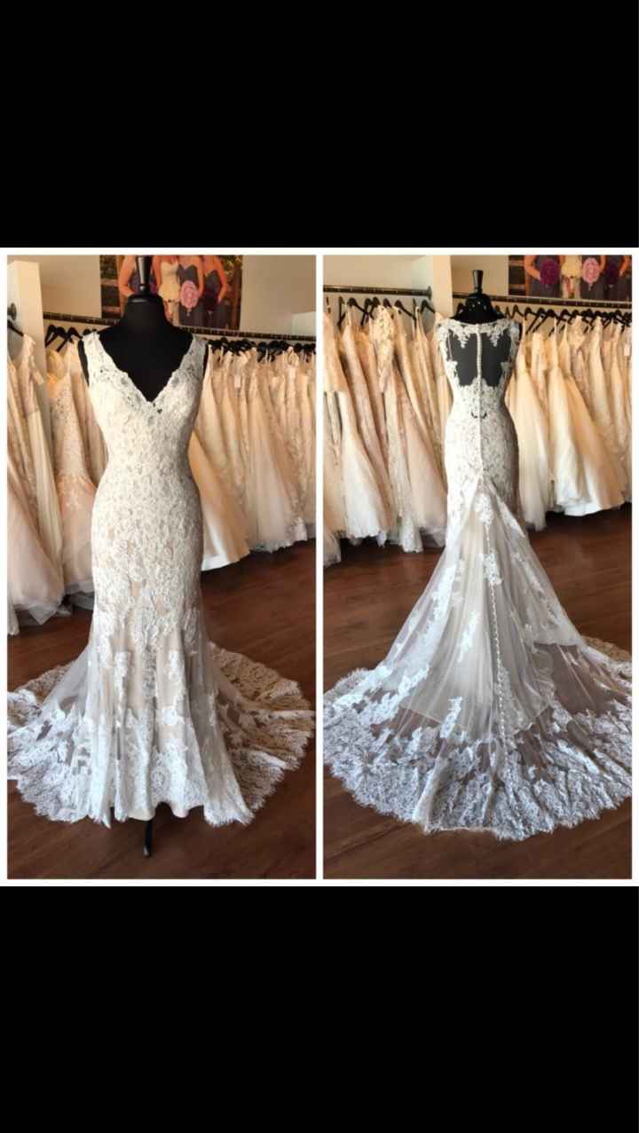 What’s your favorite detail of your dress? - 1
