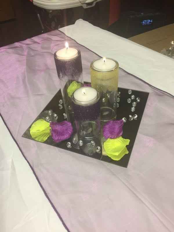 Centerpieces are done!!!