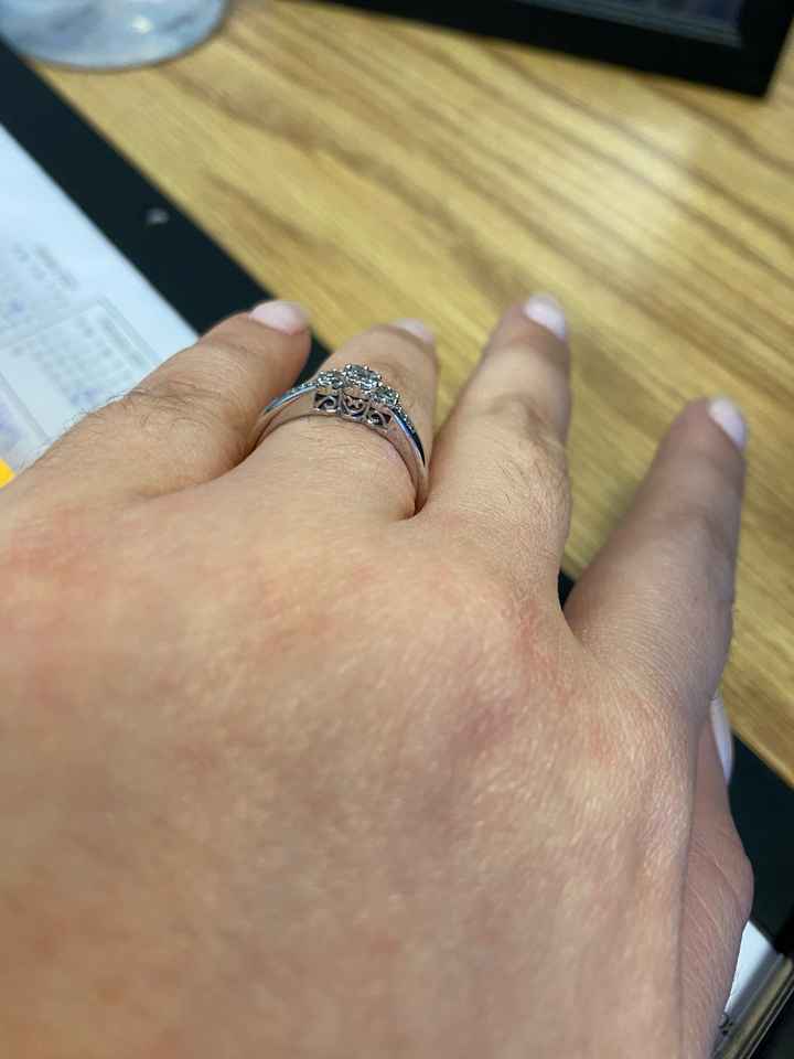 i want to see everyones rings. - 3