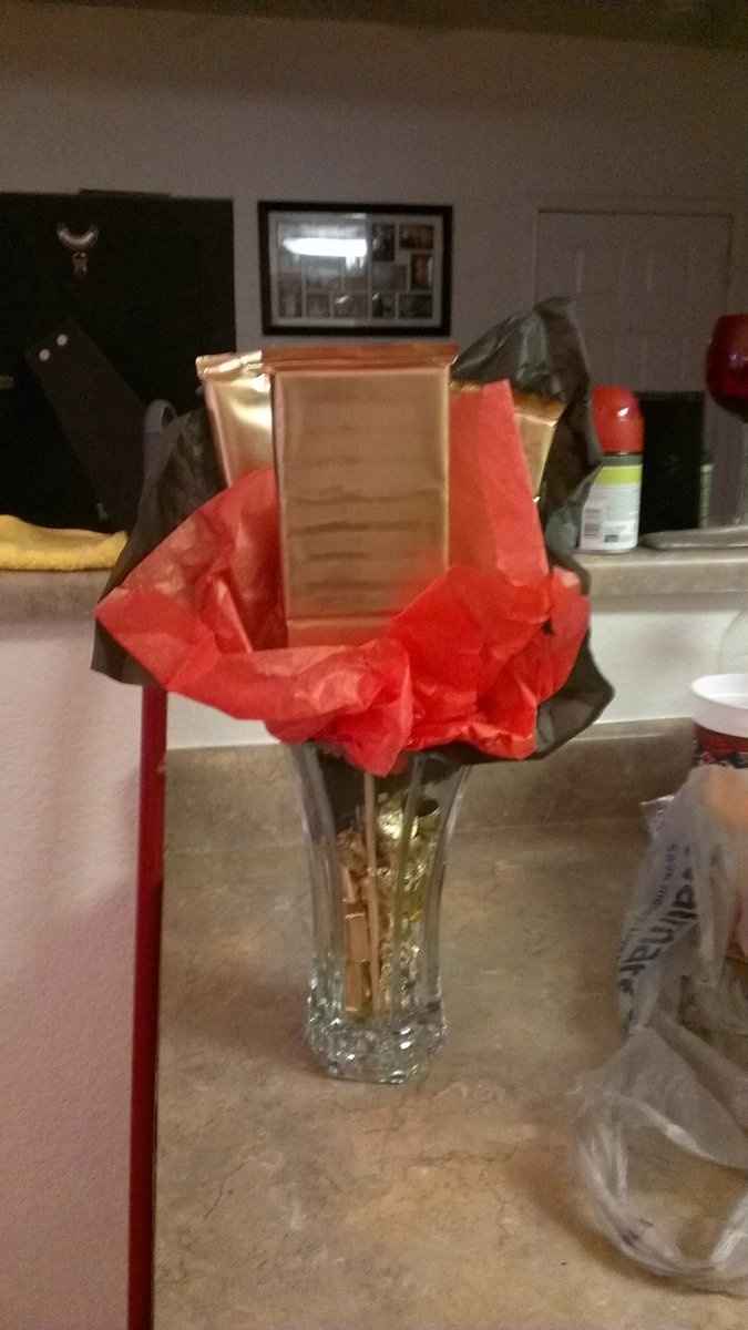 rough draft of chocolate centerpieces pics
