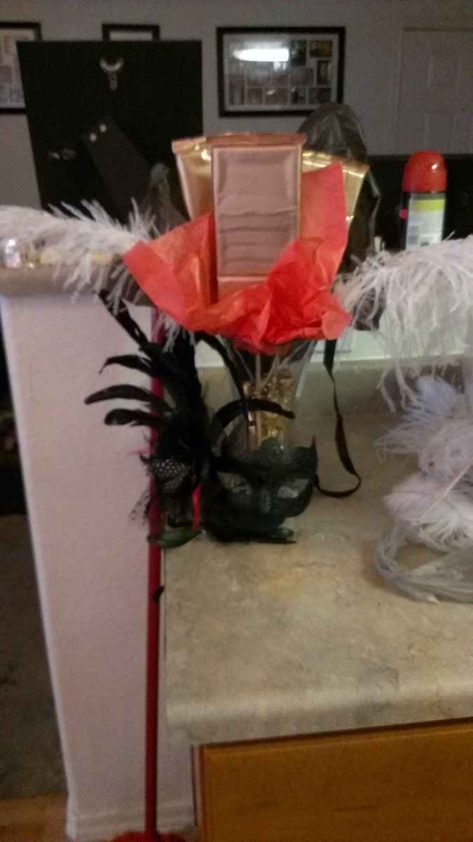 rough draft of chocolate centerpieces pics